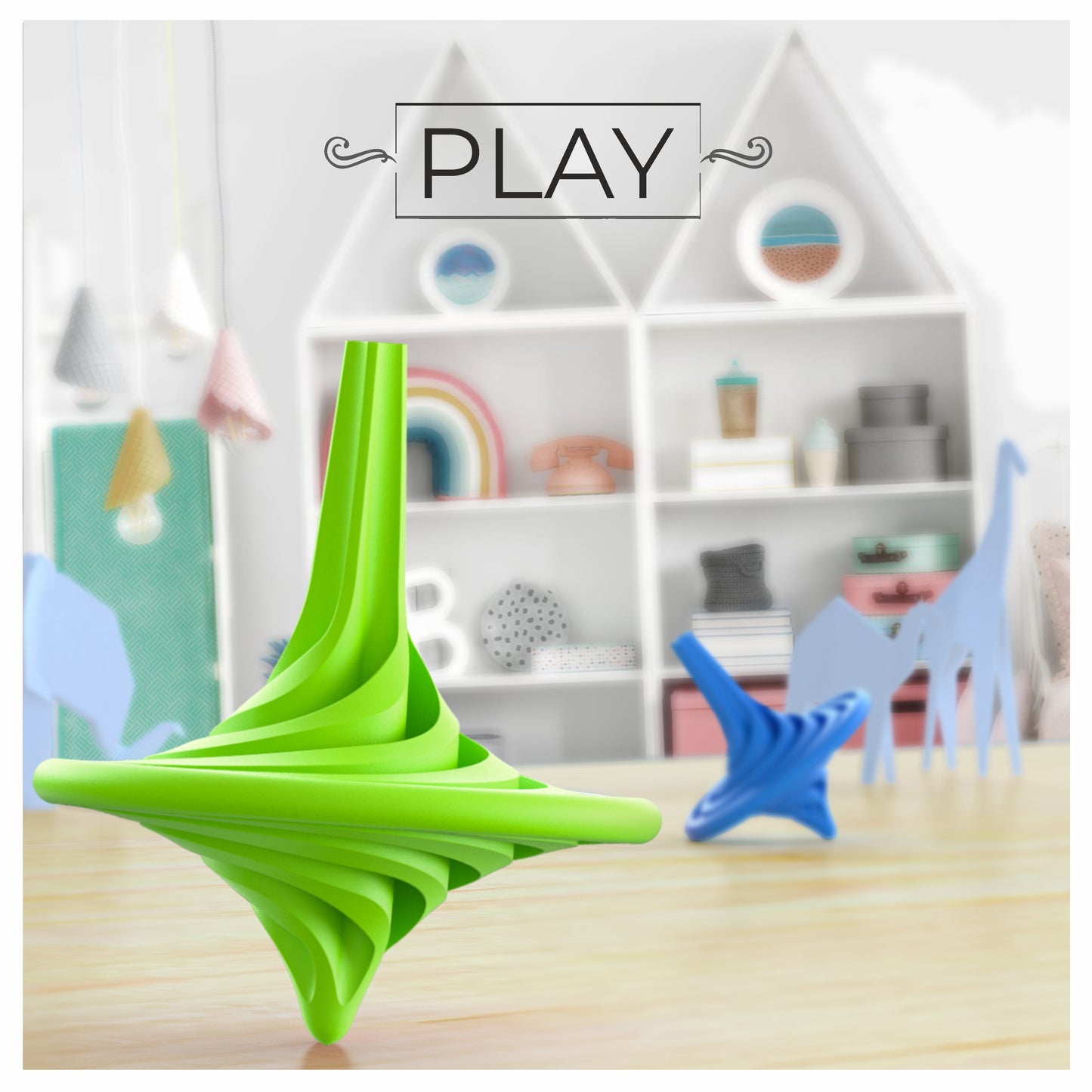 SimplyEasy Spinning Top