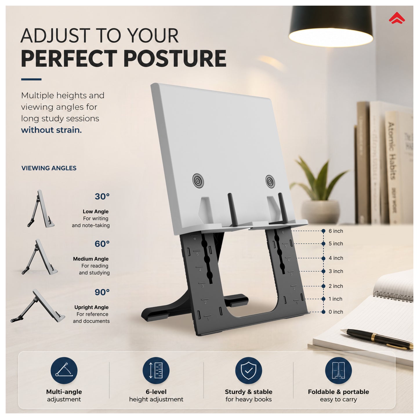 SimplyEasy Reading Stand Plus