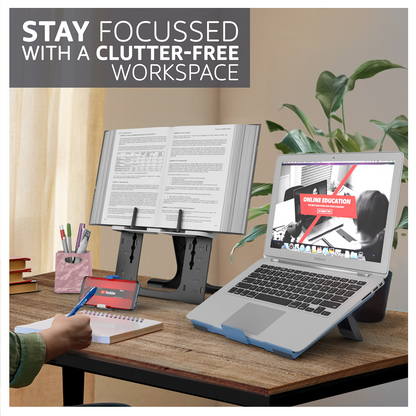 SimplyEasy Reading Stand Plus & Laptop Stand Combo