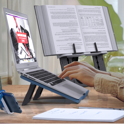 SimplyEasy Reading Stand Plus & Laptop Stand Combo