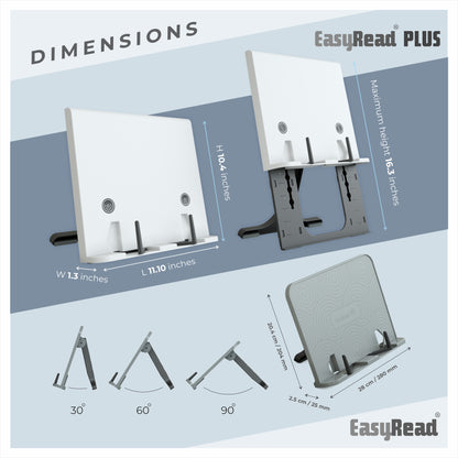 SimplyEasy Reading Stand Plus & Regular Combo