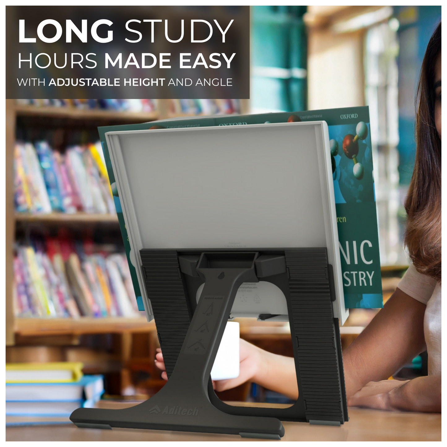SimplyEasy Reading Stand Plus & Laptop Stand Combo